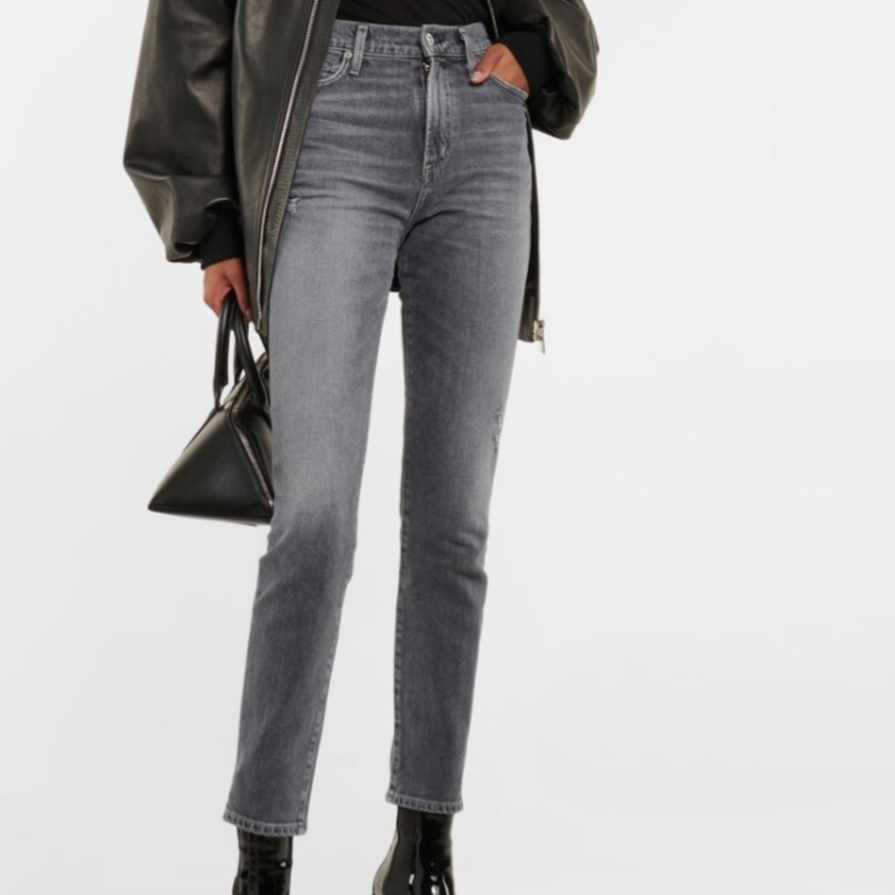 Citizens of Humanity Olivia Slim Straight in Grey sz 29